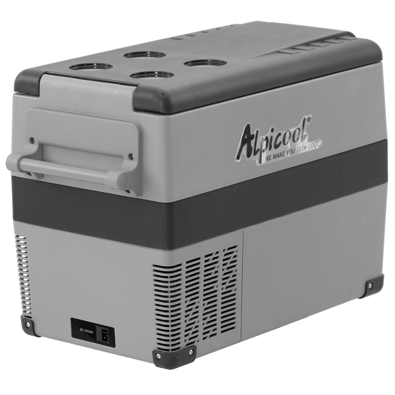 Frigider auto cu compresor Alpicool CF45 (40 litri). Pana la -20 grade C. (12, 24, 220 V) - imagine 3