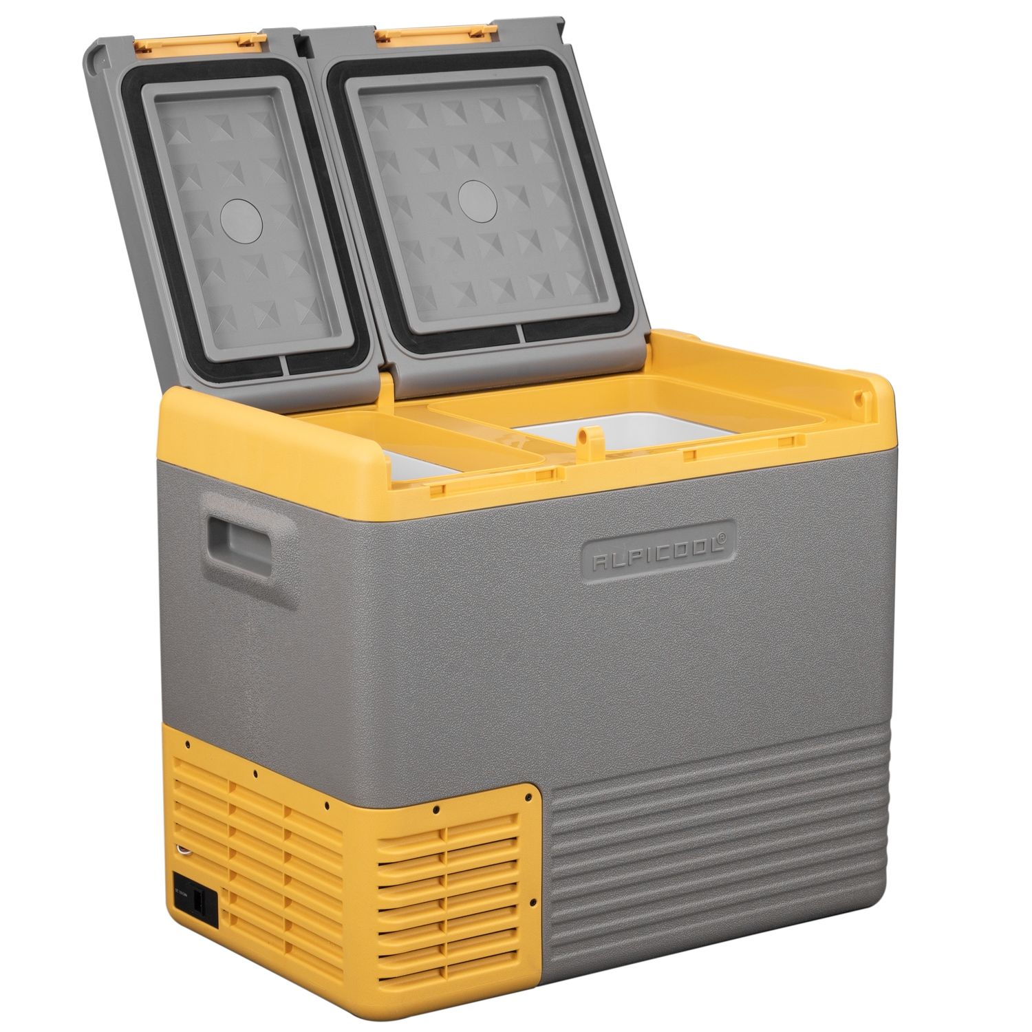 Frigider auto cu compresor Alpicool CLS55 (41 litri). Cu doua camere. Pana la -20 grade C, (12, 24, 220 V) - imagine 2