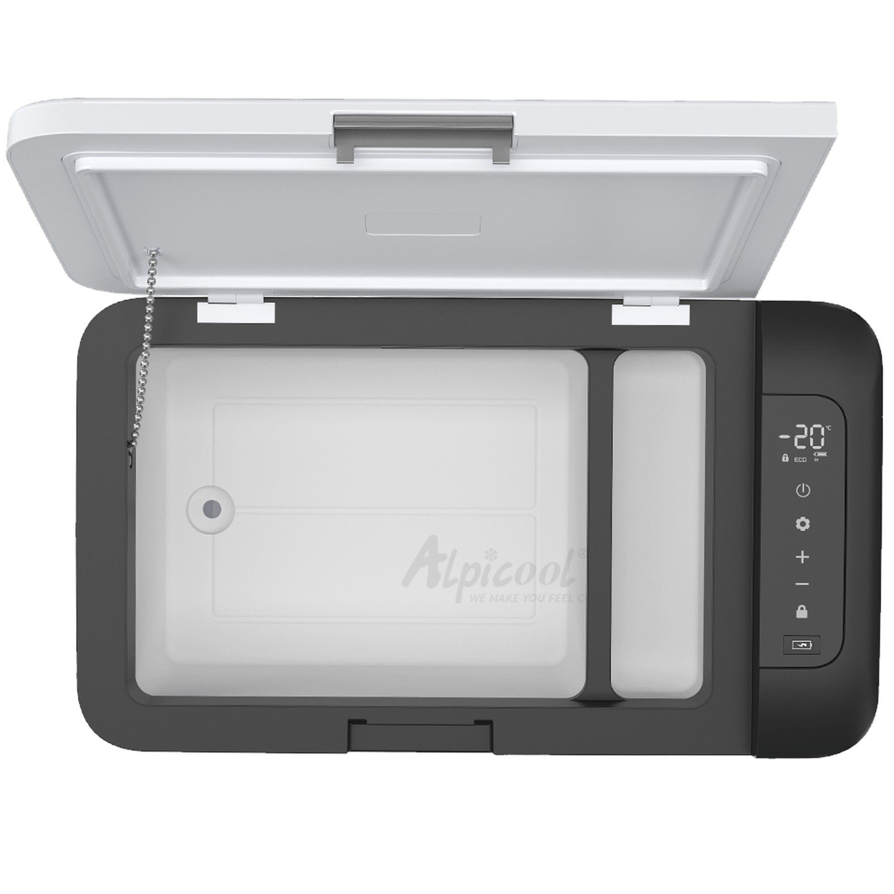 Frigider auto cu compresor Alpicool K18 (20 litri). Pana la -20 grade C. (12, 24, 220 V) - imagine 3