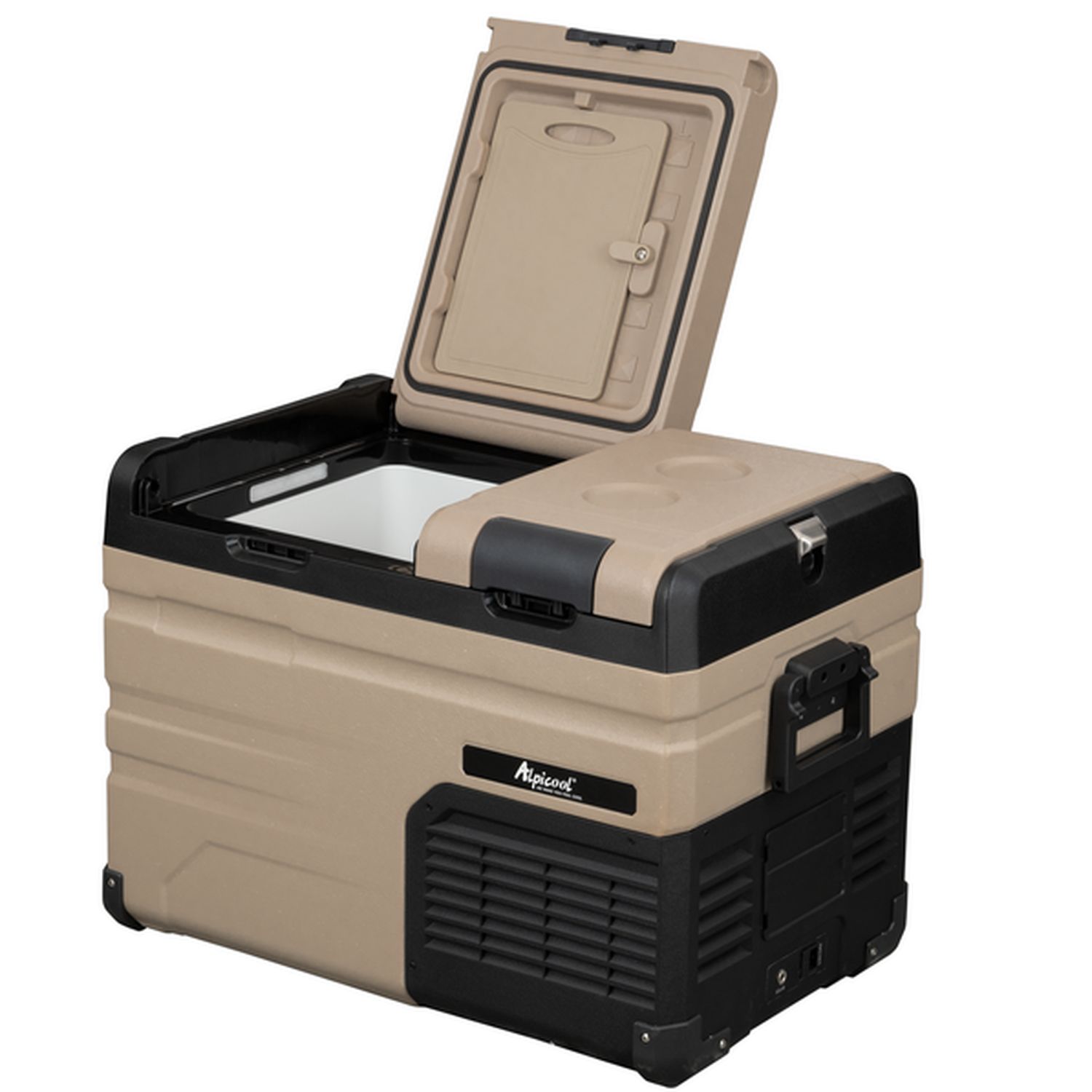 Frigider auto cu compresor Alpicool TA35 (LG). 37 litri. Cu doua camere. Pana la -20 grade C. (12, 24, 220 V) - imagine 4