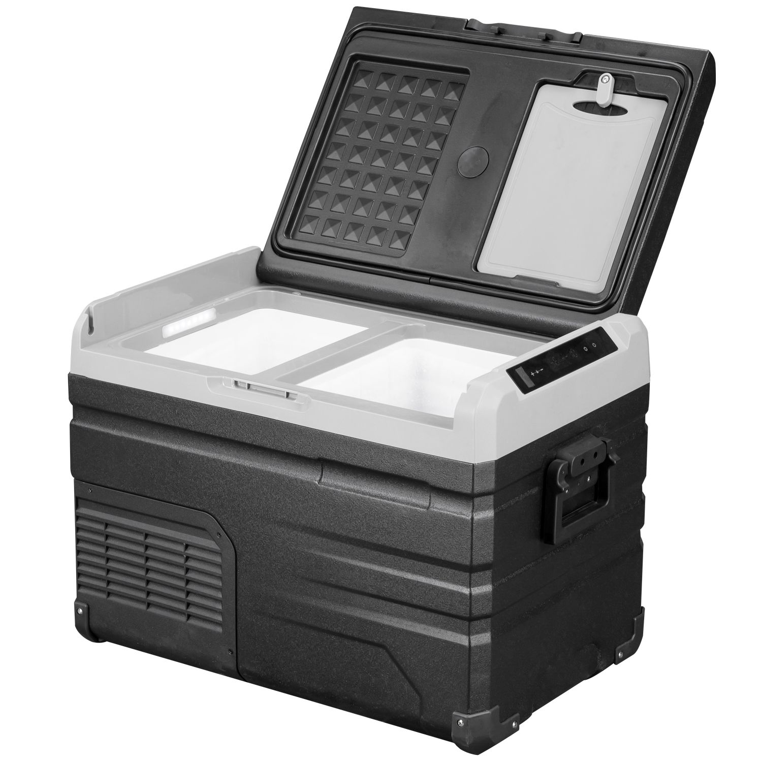 Frigider auto cu compresor Alpicool TW35 (37 litri). Cu doua camere. Pana la -20 grade C. (12, 24, 220 V) - imagine 4