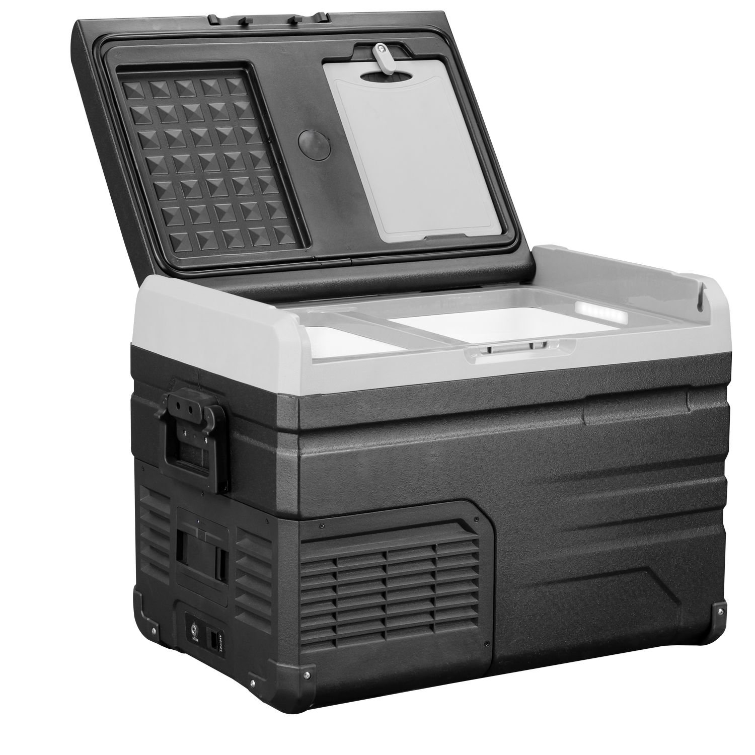 Frigider auto cu compresor Alpicool TW35 (37 litri). Cu doua camere. Pana la -20 grade C. (12, 24, 220 V) - imagine 3